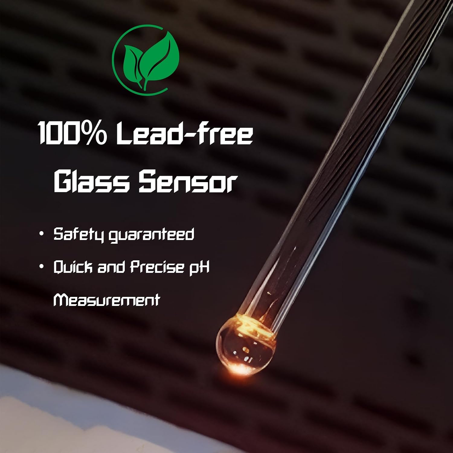 Apera Instruments AI311 Premium Series PH60 Waterproof pH Pocket Tester Kit, Replaceable Probe, ±0.01 pH Accuracy, Lcd display