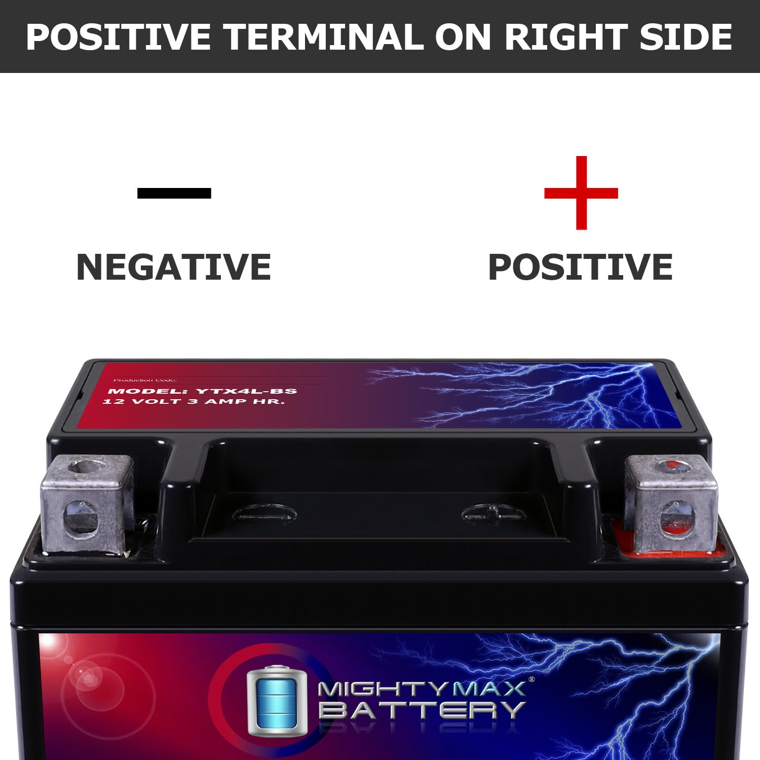 Mighty Max Battery YTX4L-BS Battery