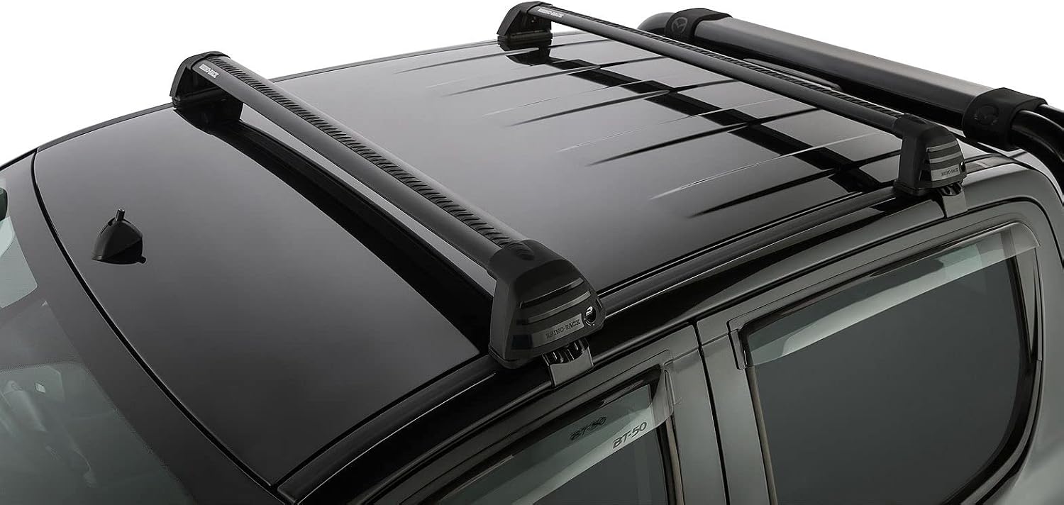 Rhino Rack Vortex ROC25 Flush Black 2 Bar Roof Rack RV0540B