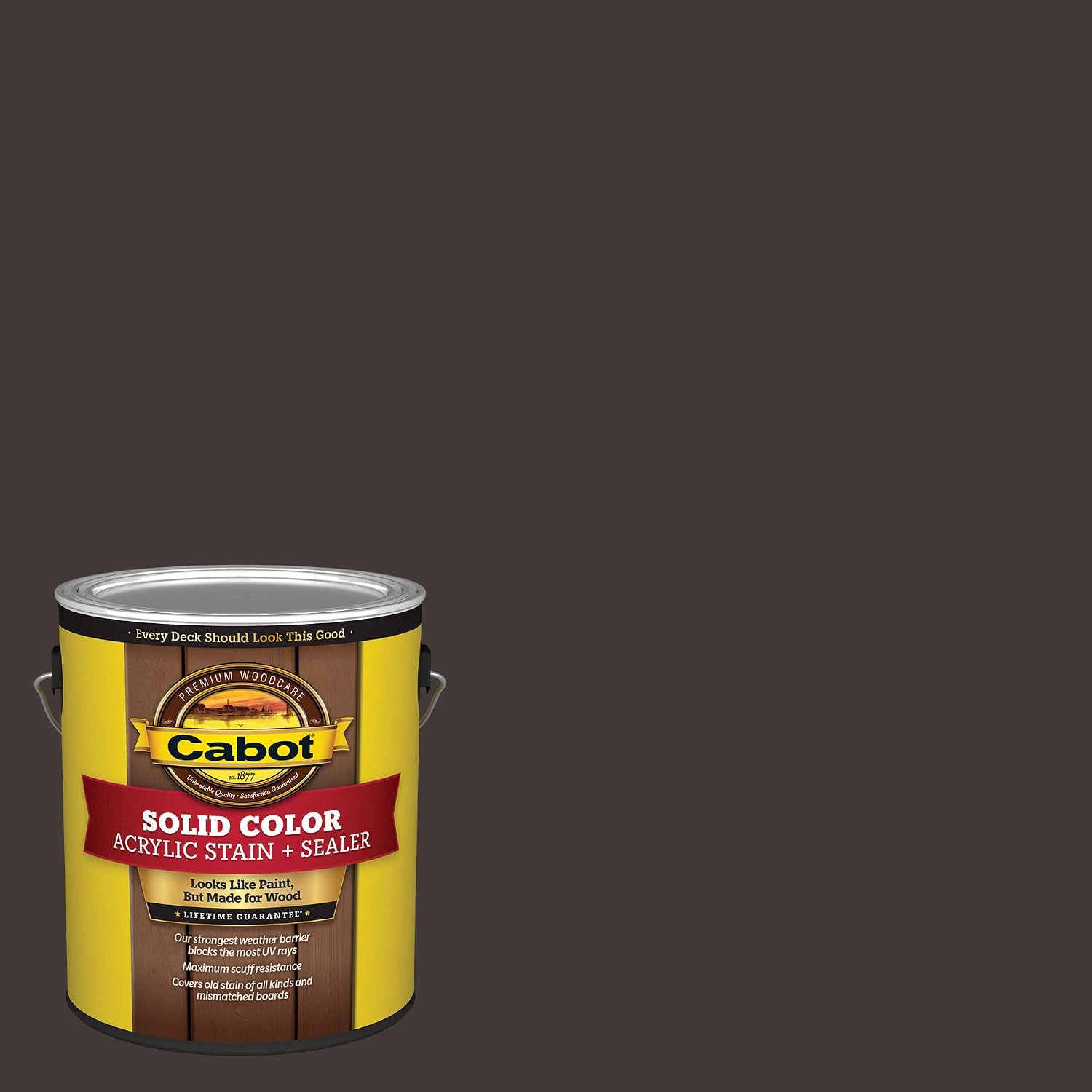 Cabot 140.0003005.007 Wood Toned Deck & Siding Stain, Pacific Redwood