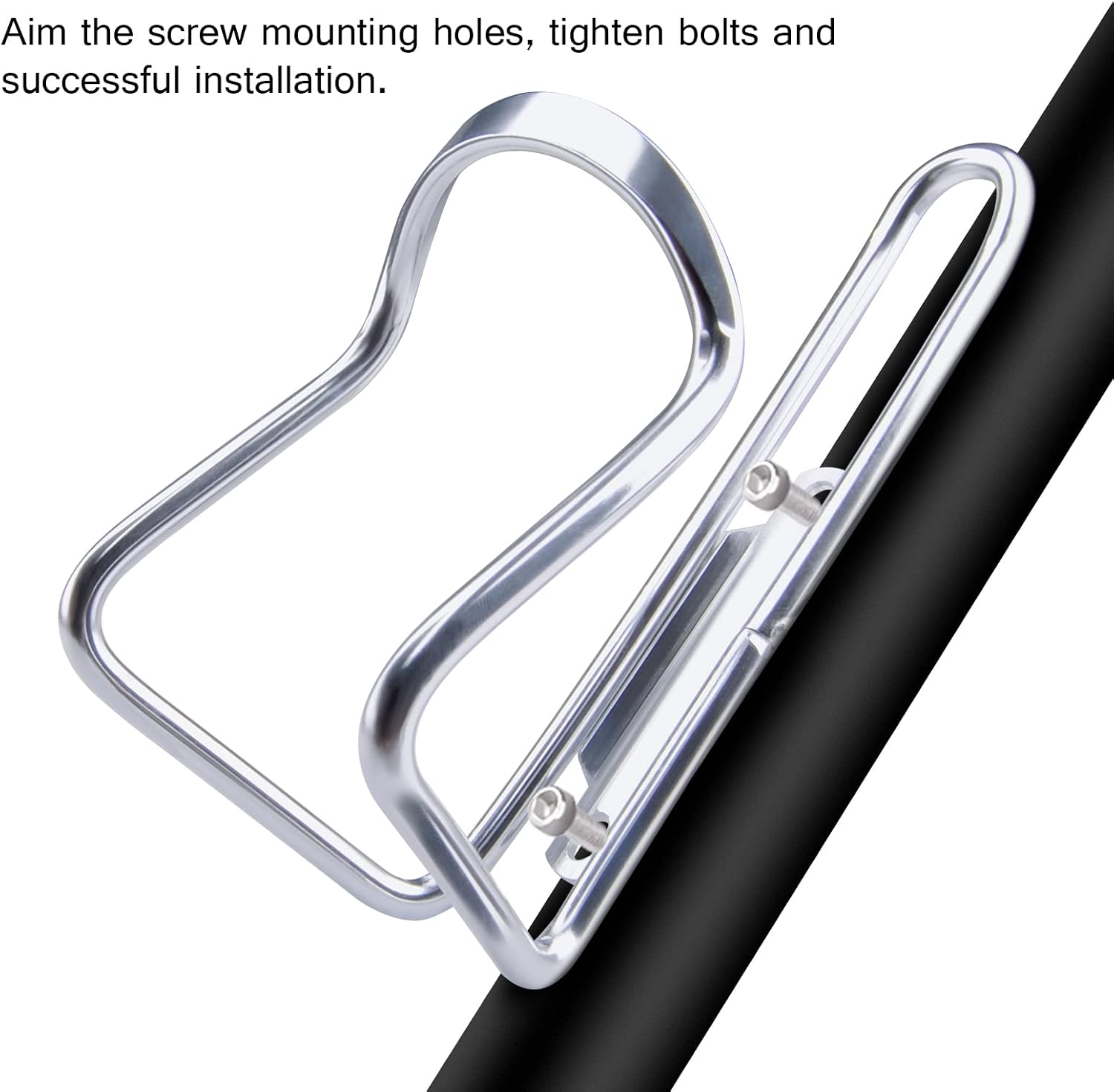 Aluminum Alloy Biking Bicycle Water Bottle Cage Holder, Cycling Bike Water | Bottle Cage