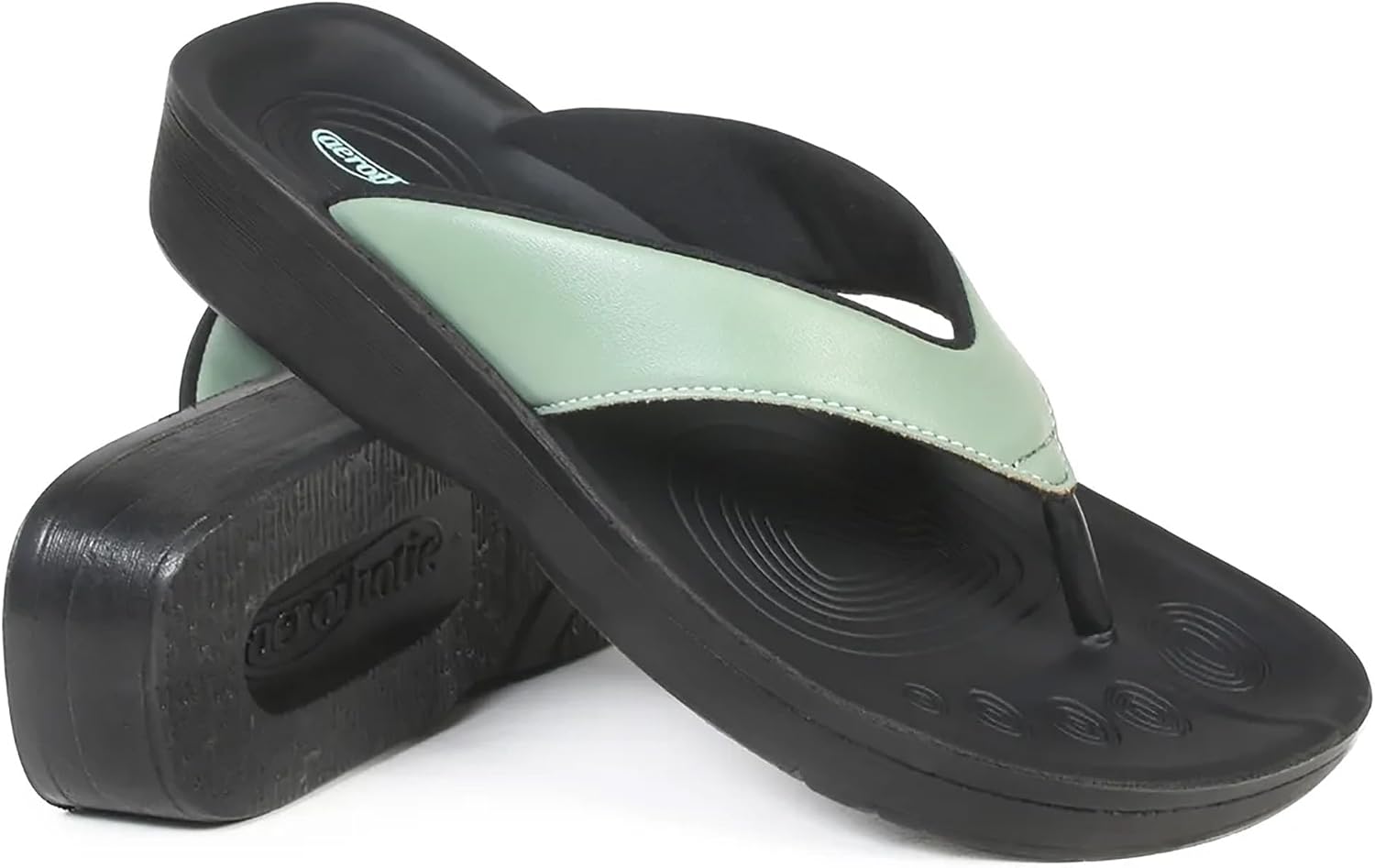 AEROTHOTIC Comfortable Arch Support Flip Flops for Women Orthotic Sandals