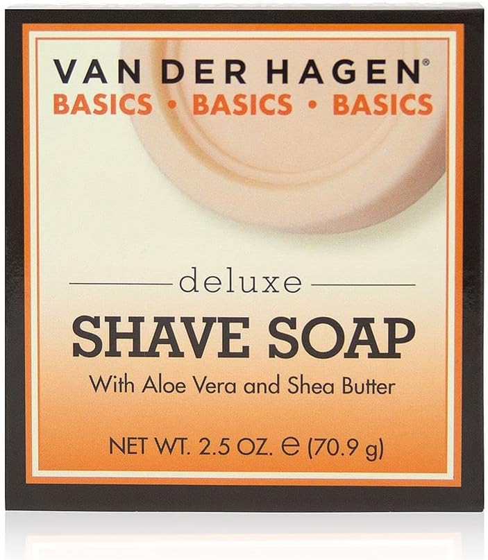 Van der Hagen Deluxe Shave Soap - 2.5 oz - 3 pk