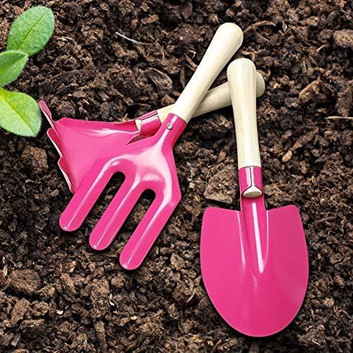 Kids Garden Tools Set with Storage Bag for Girl