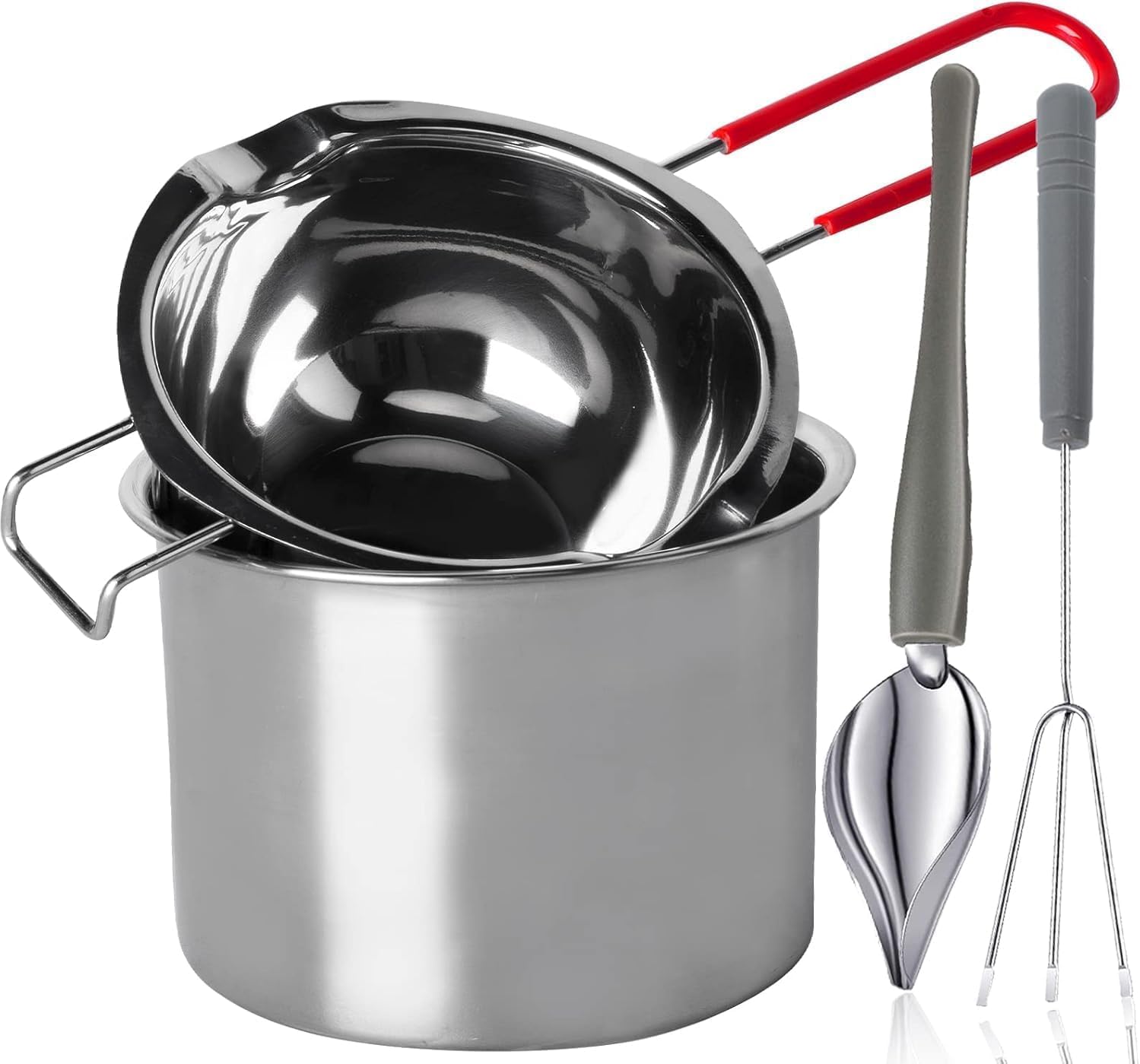Stainless Steel Double Boiler Melting Pot, Double Boilers for Stove Top