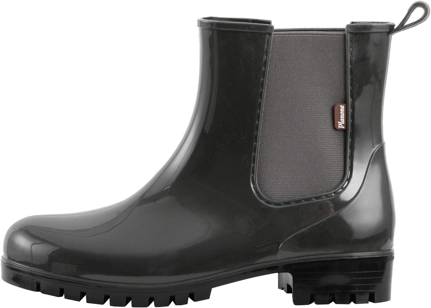 planone Cute Short Rain Boots for Women, Waterproof Chelsea Ankle Boots