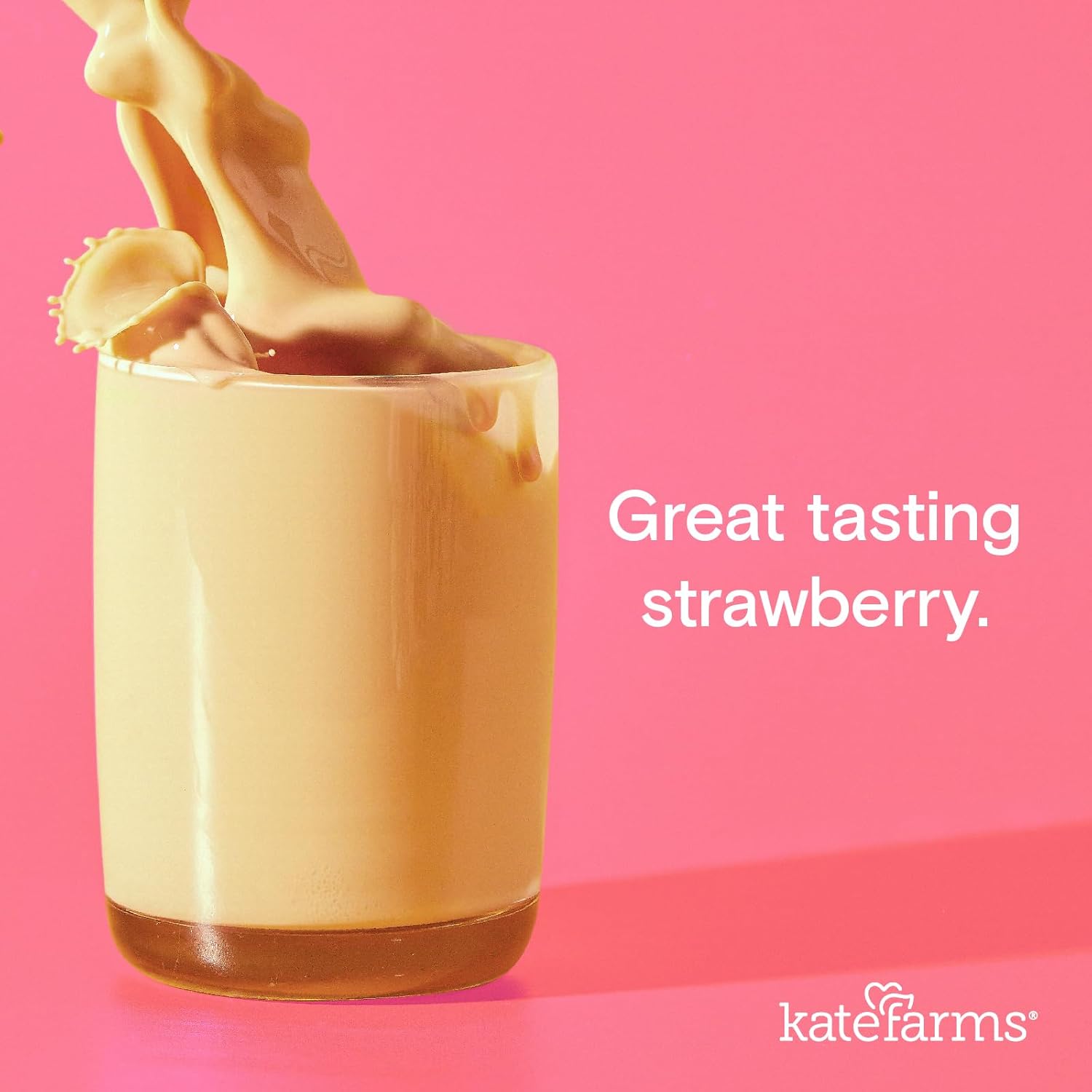 KATE FARMS Organic Nutrition Shake, Chocolate, 16g Protein, 12 Pack