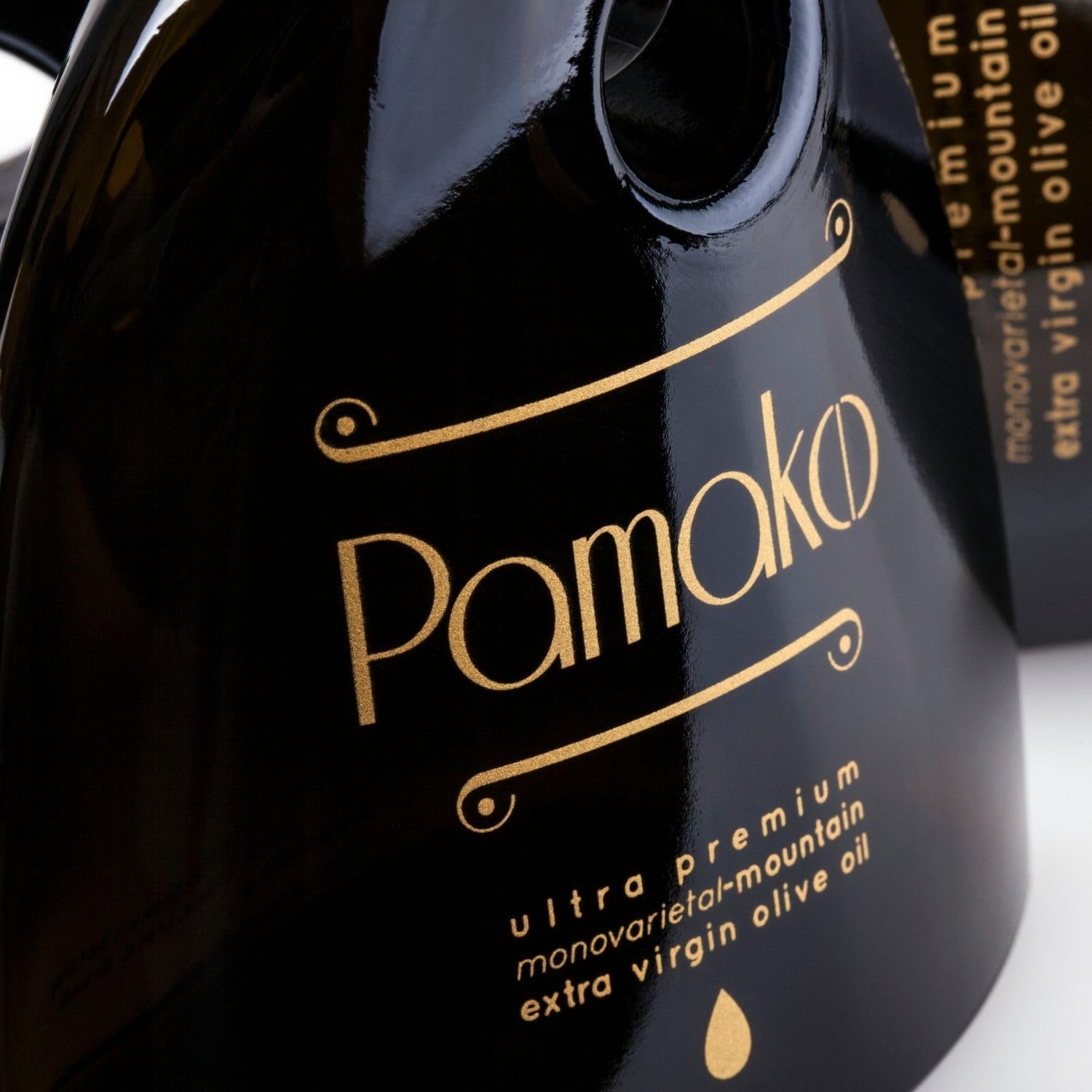 Pamako Ultra-Premium Monovarietal Mountain Organic Olive Oil | 500ml | 2023-4 Harvest | Cold Pressed Organic Evoo From Greece | 2039mg/kg