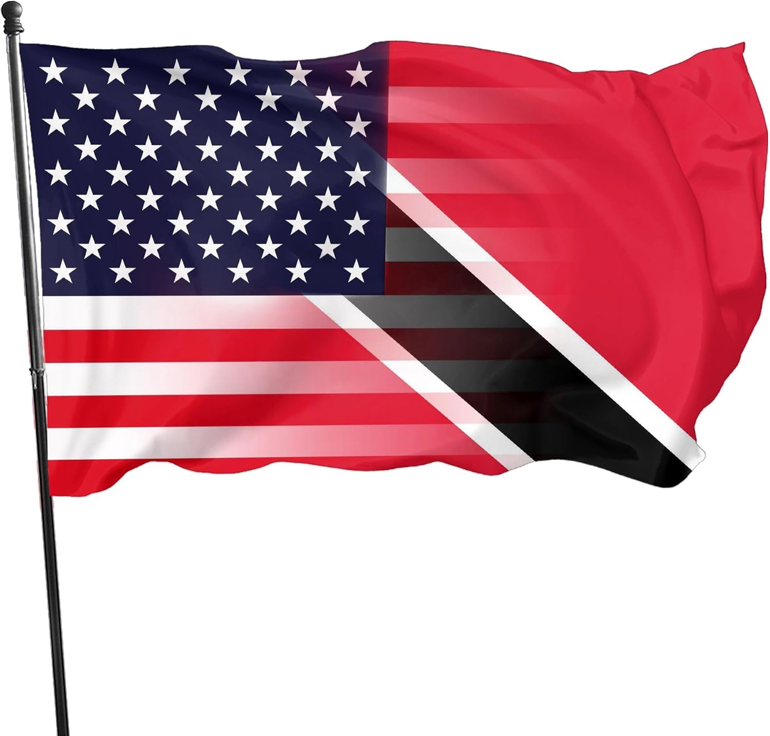 Nicaragua Nicaraguan And American Flag America USA 3x5 Ft Indoor Outdoor Decor Banner National Flags for Garden Yard Car Outside Decoration