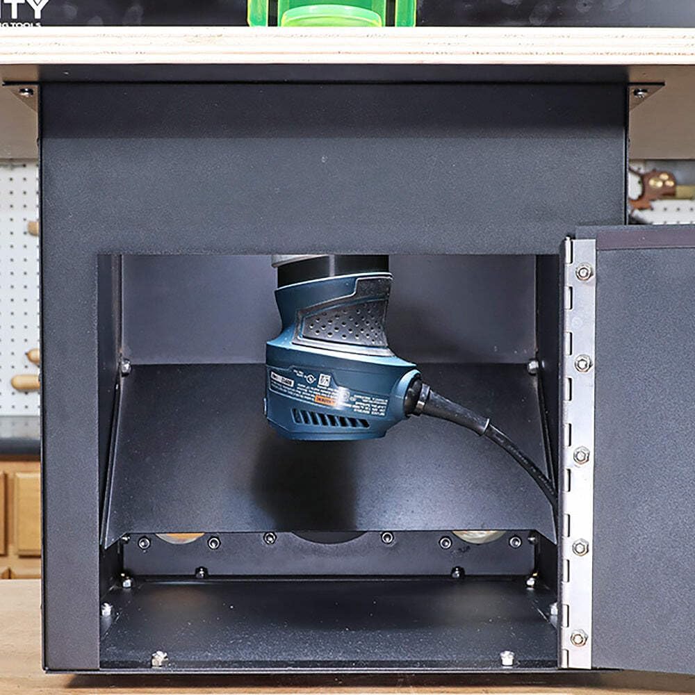 Infinity Tools Portable Router Table System – Compact, Stable, and Versatile Router Table for Precision Woodworking