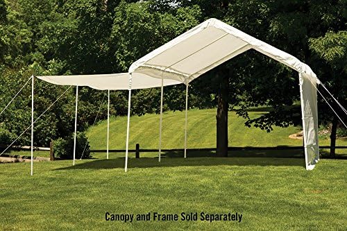 ShelterLogic MaxAP Canopy Extension Kit, White, 10 x 20 ft., 25730