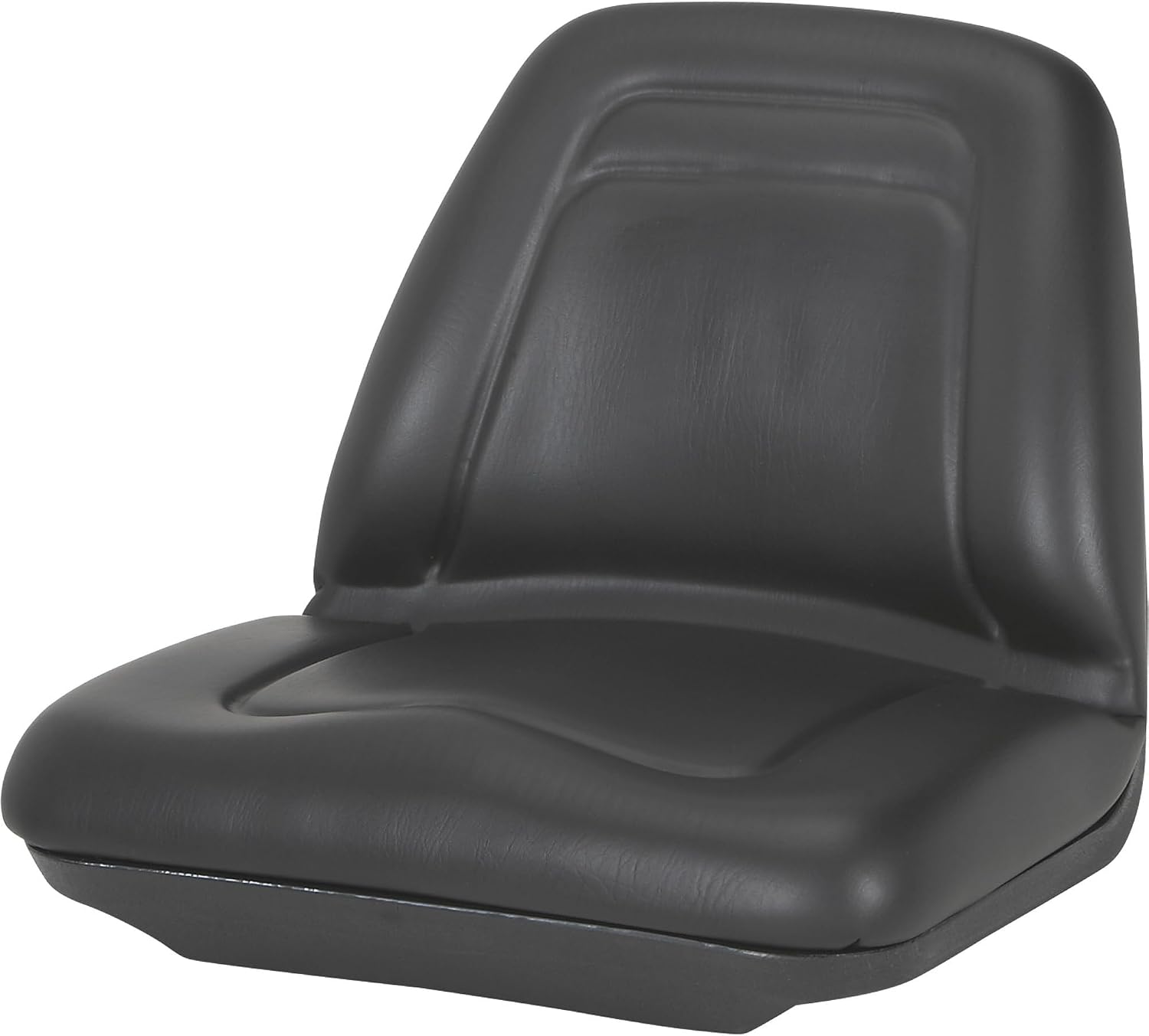 A & I Deluxe Midback Utility Lawn Mower Seat - Black, Model Number TM555BL