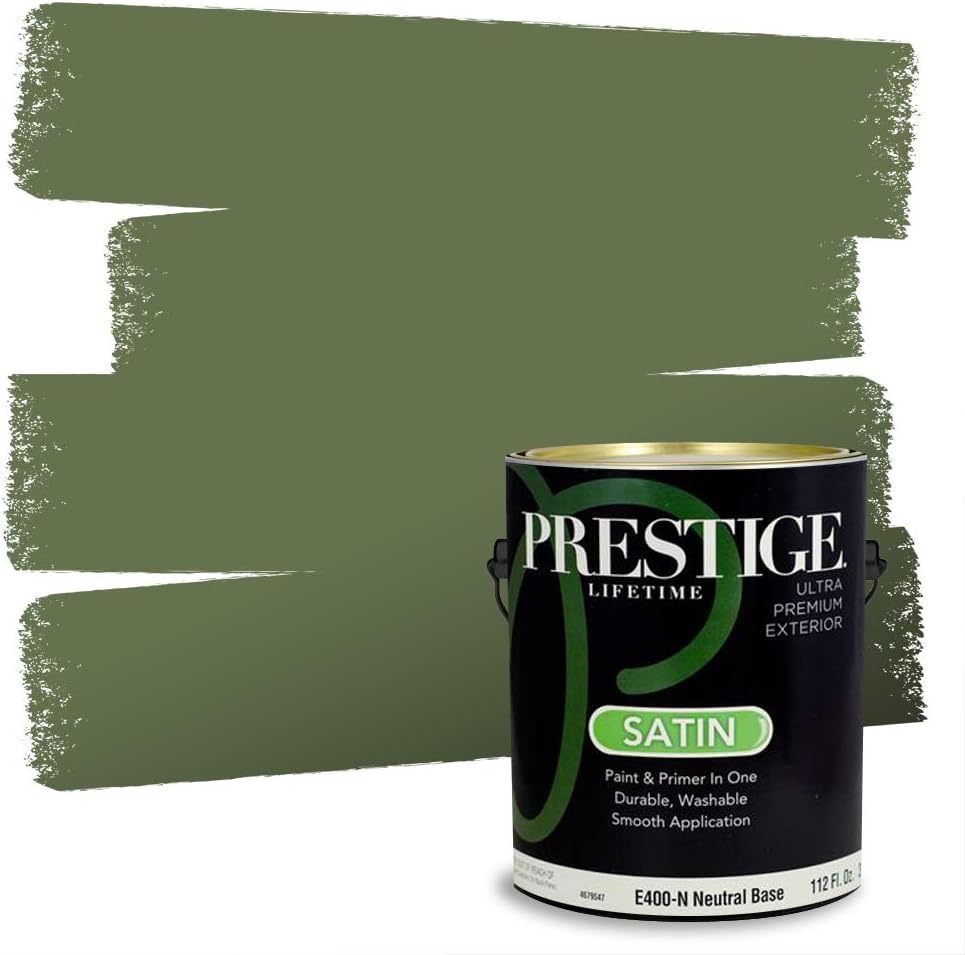 PRESTIGE Interior Paint and Primer in One, Garden Sage, Eggshell, 1 Gallon