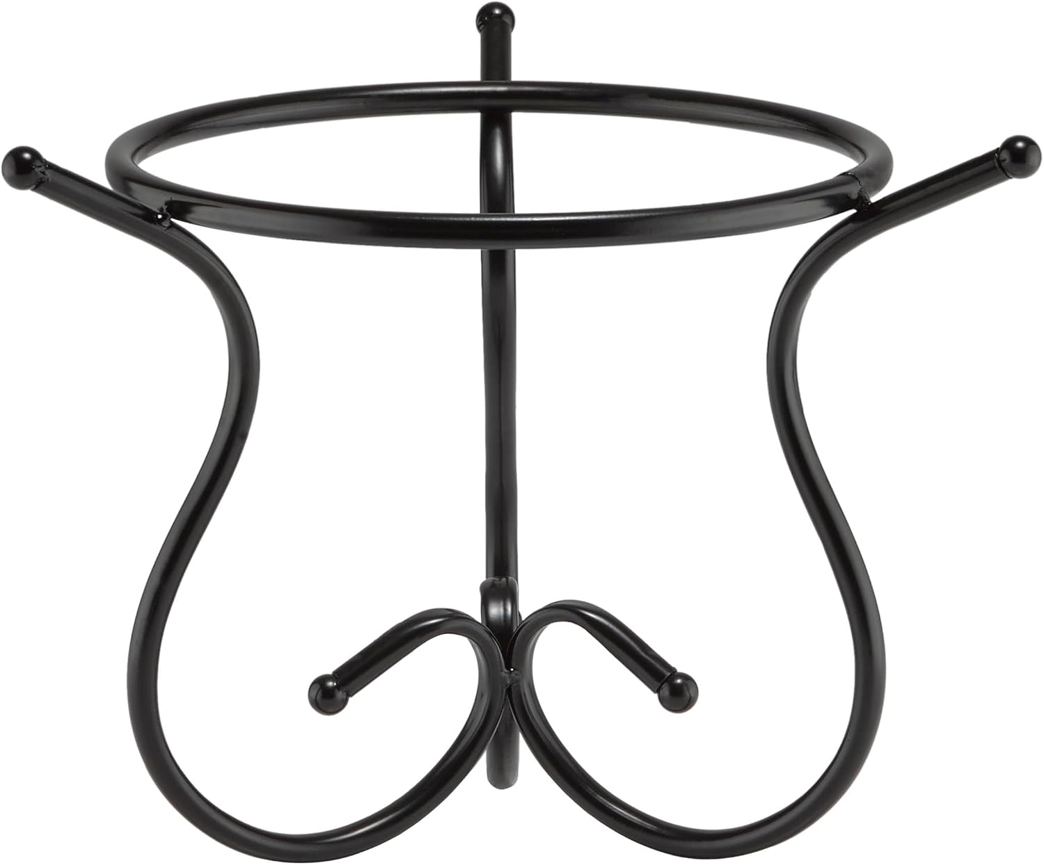 Alpine Corporation 12" Tall Indoor/Outdoor Roman Column Gazing Globe Display Stand