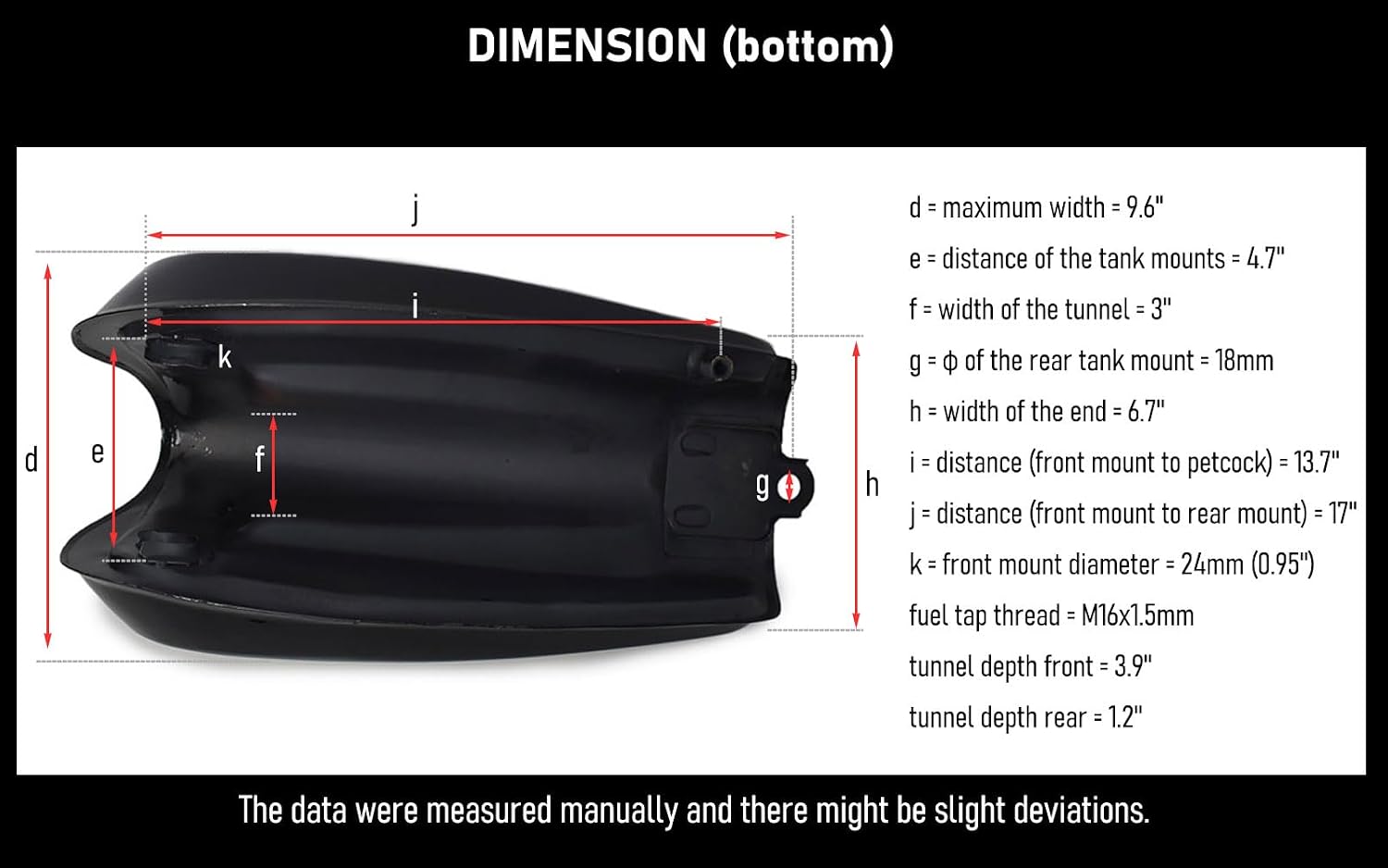 0081 Cafe Racer Motorcycle Fuel Gas Tank 2.9 Gallon Univesal Raw Steel for Honda Yamaha Suzuki Kawasaki (Frame Modification Required)
