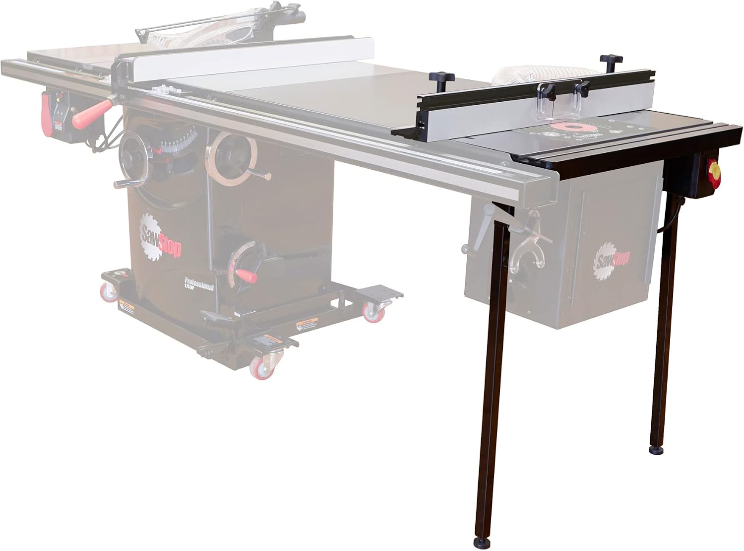 SawStop RT-TGP Assembly: TGP2 27" In-Line Router Table