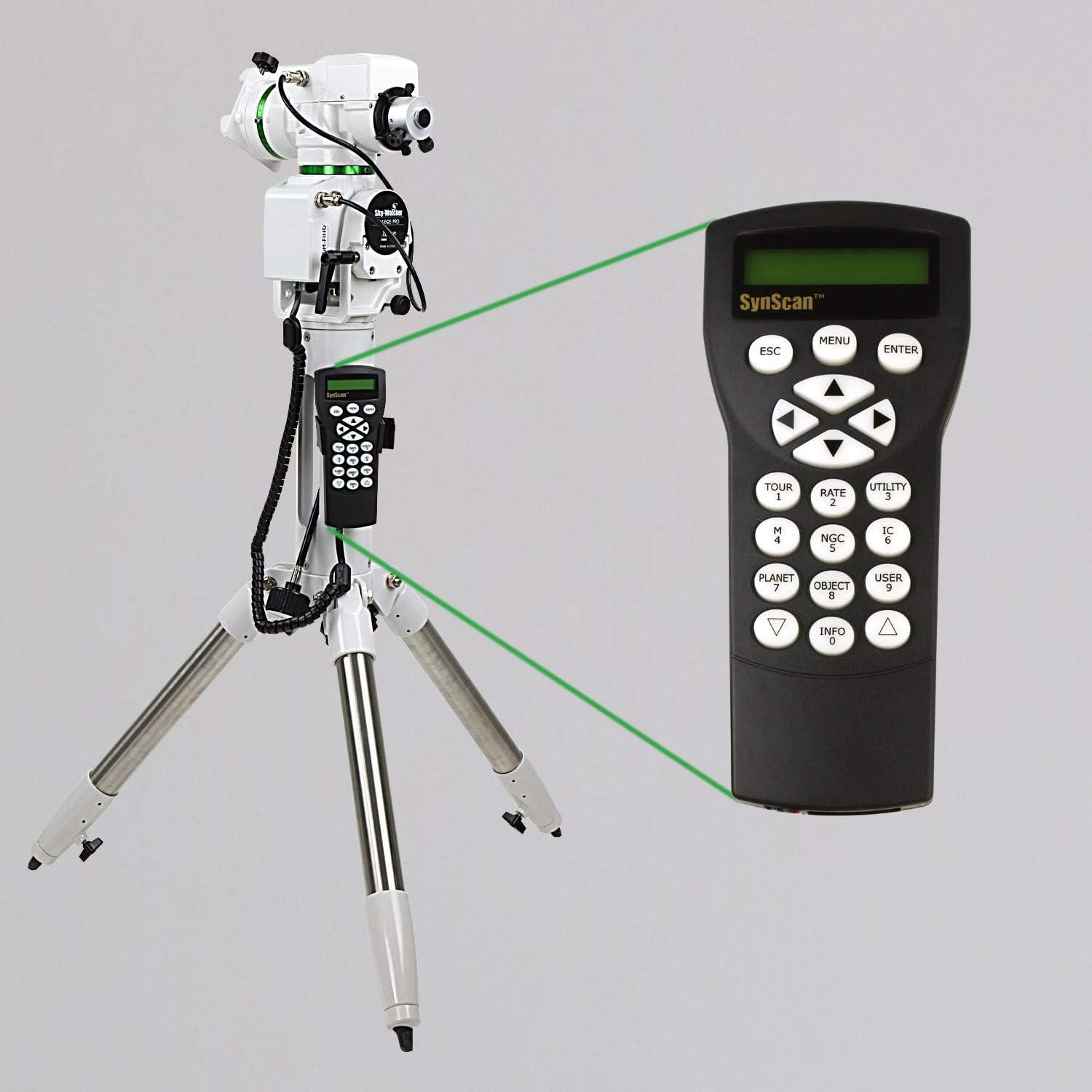 Sky-Watcher AZ-EQ5 – Fully Computerized GoTo German Equatorial, Alt-AZ Telescope Mount