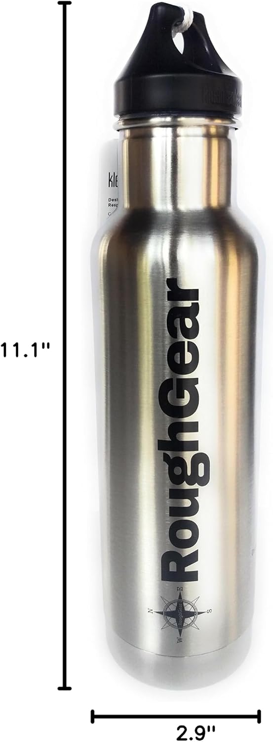 RoughGear Klean Kanteen Double Wall Stainless Steel Insulated Bottle