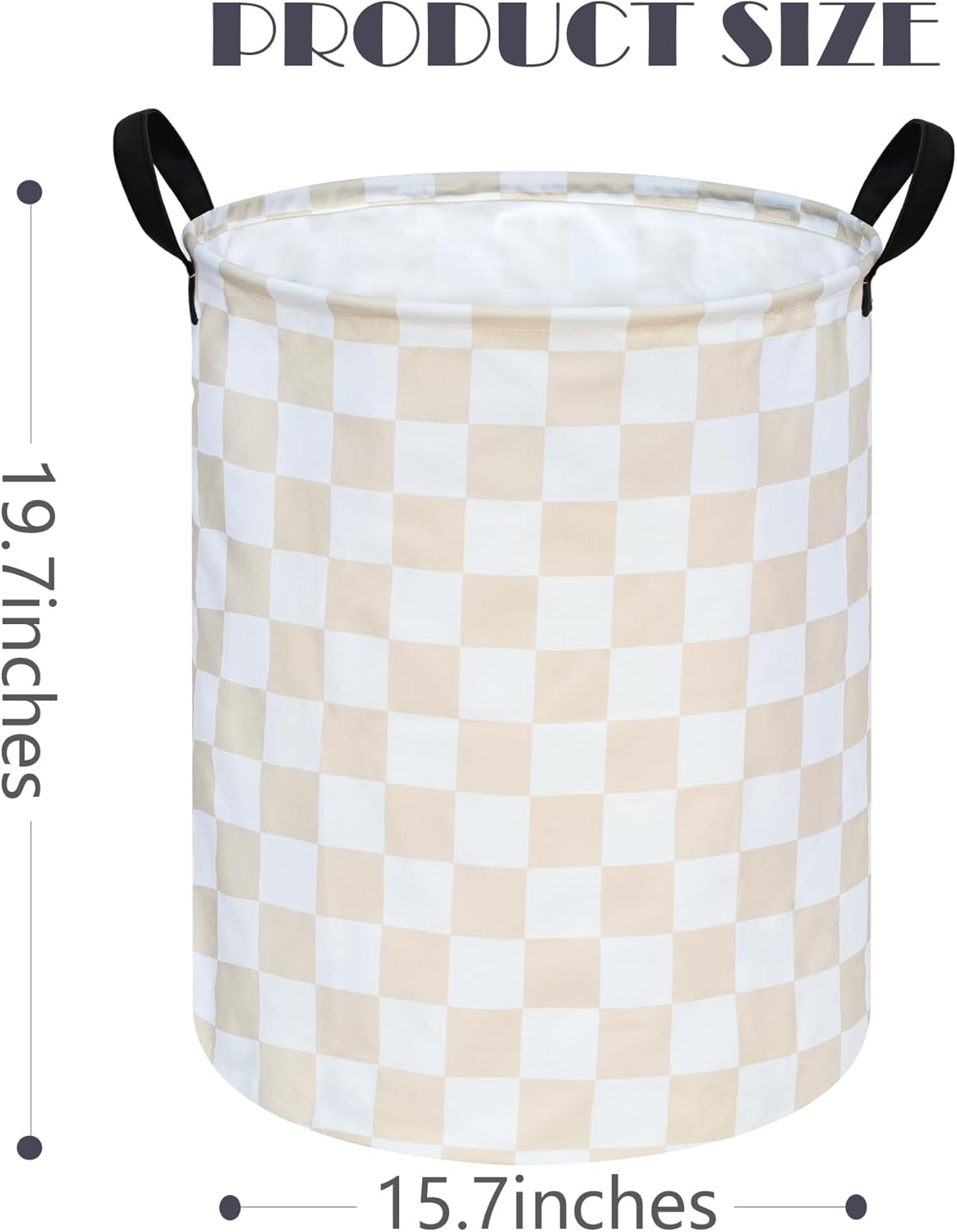 MAIZMZ Kids Hamper Storage Basket Nursery Bins Baby Gift Toy Organizer Box Laundry Basket Large Canvas Collapsible Chest for
