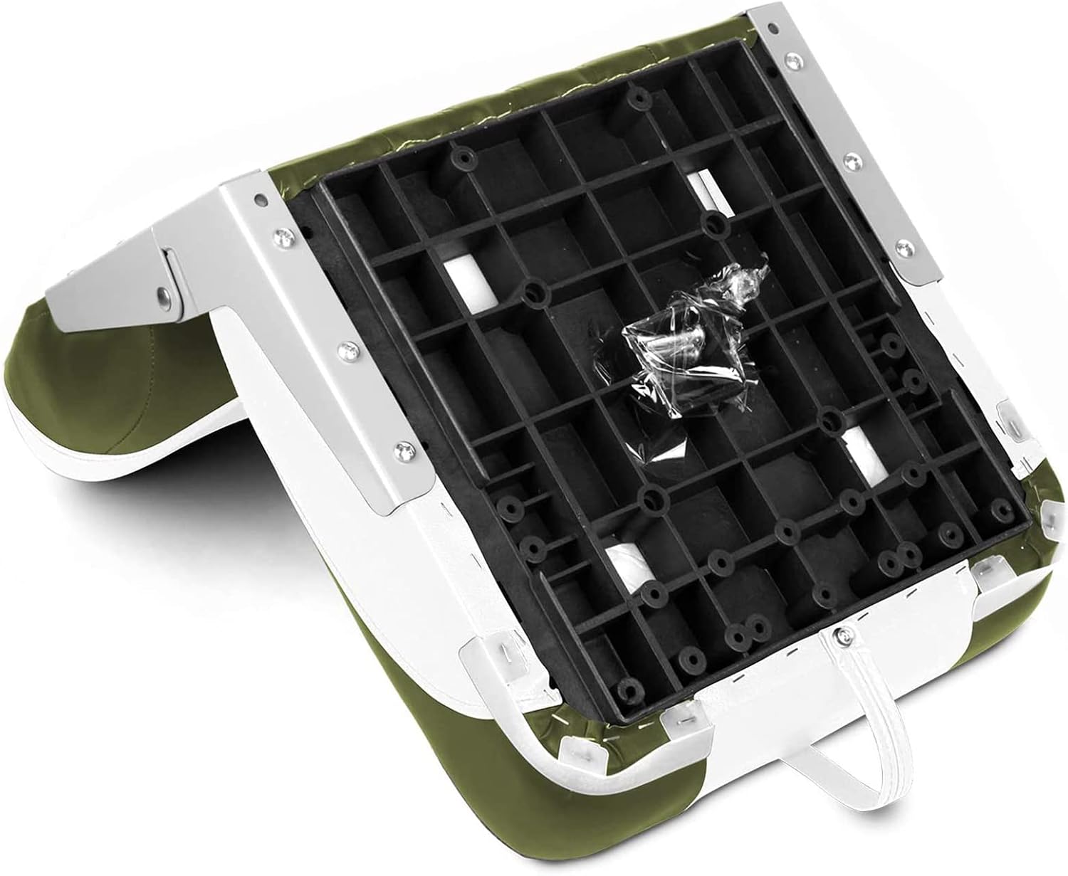 XGEAR Fold-Down Boat Seat, Low Back Fishing Boat Chair