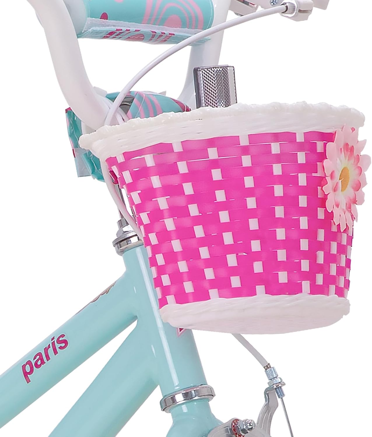 JOYSTAR Paris Girls Bike with Training Wheels for Ages 3-10Y