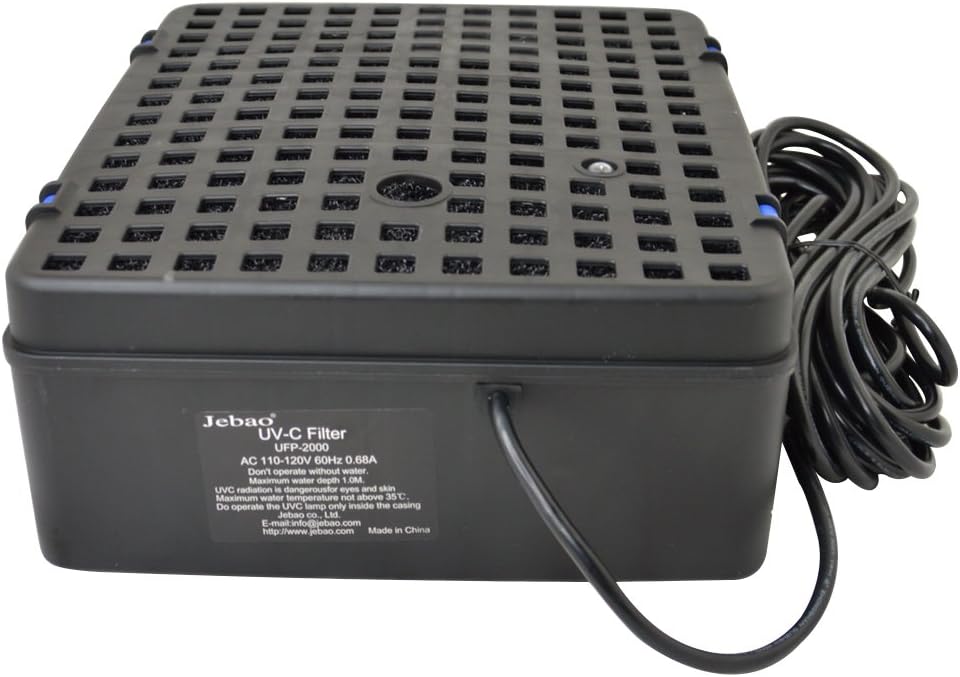 Jebao All in ONE Pond Filter System with 13W UV Sterilizer 530GPH Pump Fountain Kits | 530GPH Pump, Fountain Kits