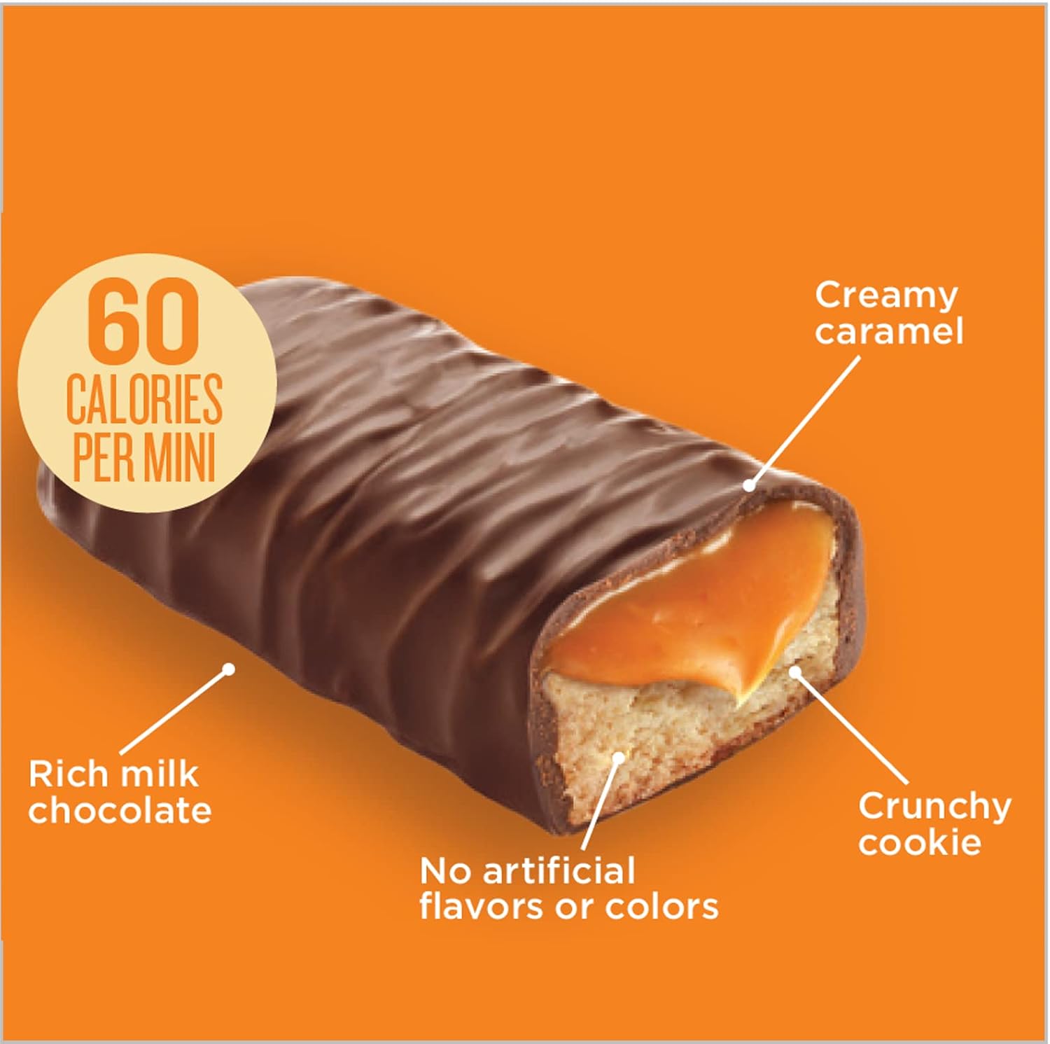 Little Secrets Milk Chocolate Caramel Cookie Bars | 12 Twin Packs | Made in Europe | Nothing Artificial & No Sugar Alcohols | Sustainable Cocoa