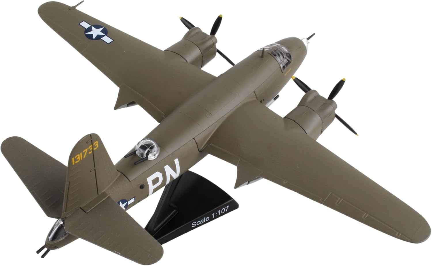 Daron Worldwide Trading B-29 Superfortress Enola Gay Vehicle (1:200 Scale), White