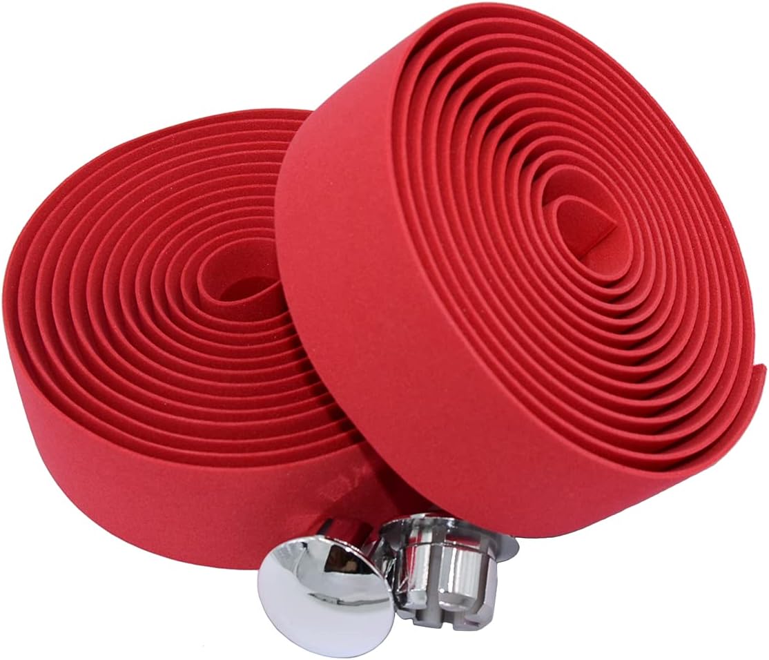 KINGOU EVA Road Bike Handlebar Tape Bicycle Bar Wraps - 2PCS Per Set