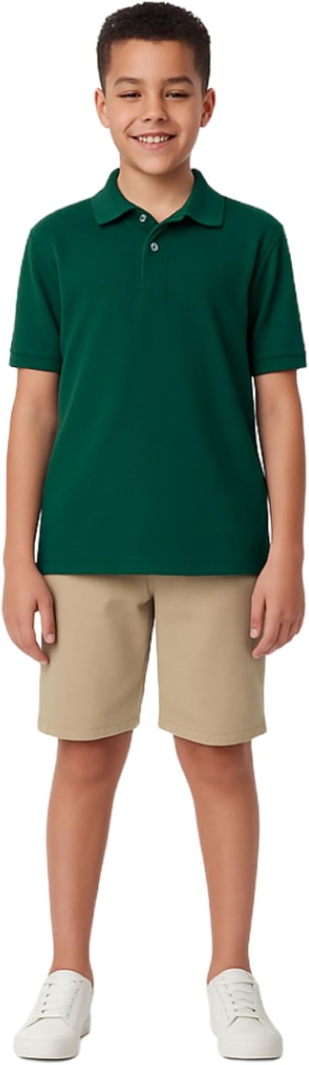 French Toast Kids' Pique Polo (Standard & Husky)