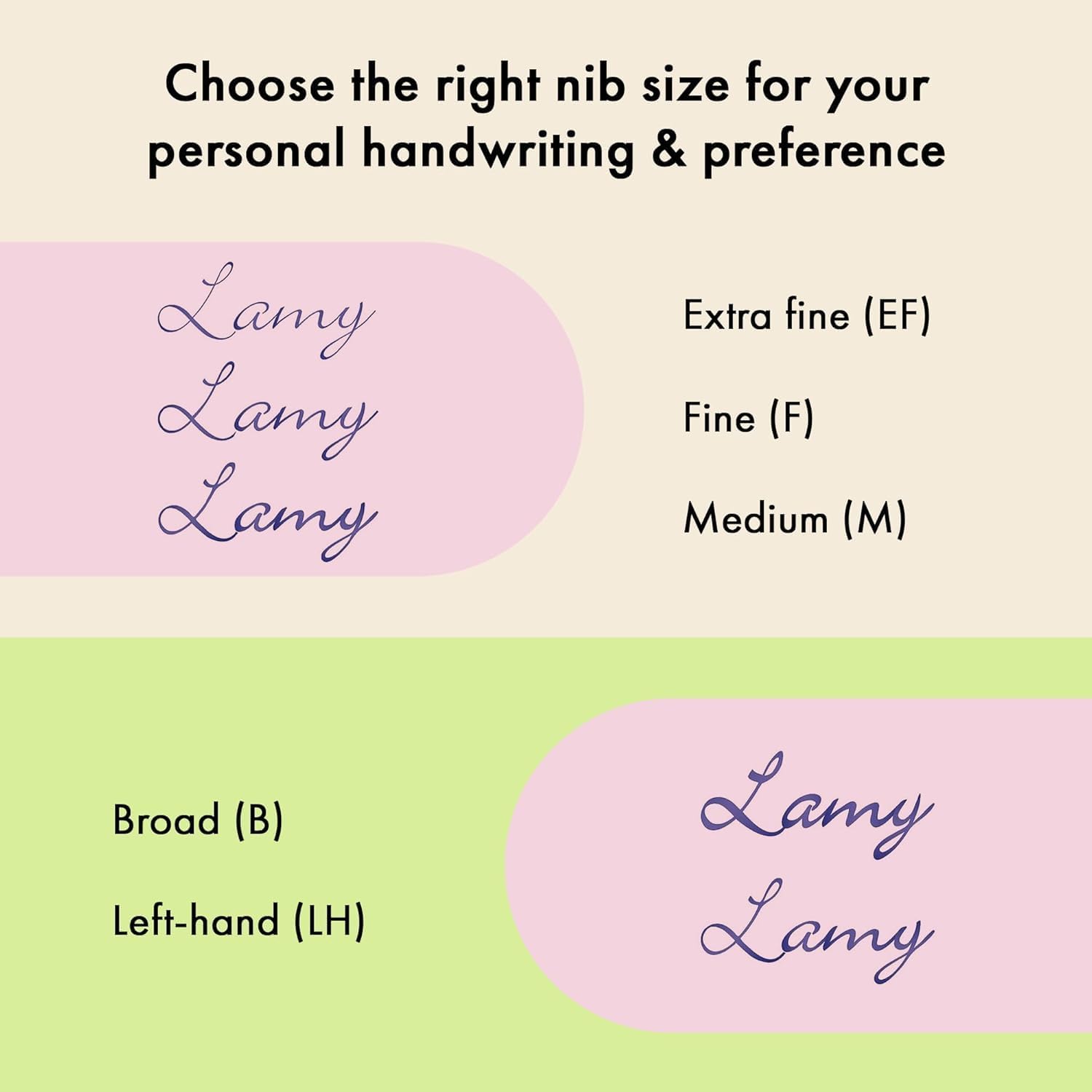 LAMY AL-star black - Fountain Pen with ergonomic grip & black Left-Handed steel nib (LH) in size M - lightweight aluminum body - including LAMY T 10 blue cartridge