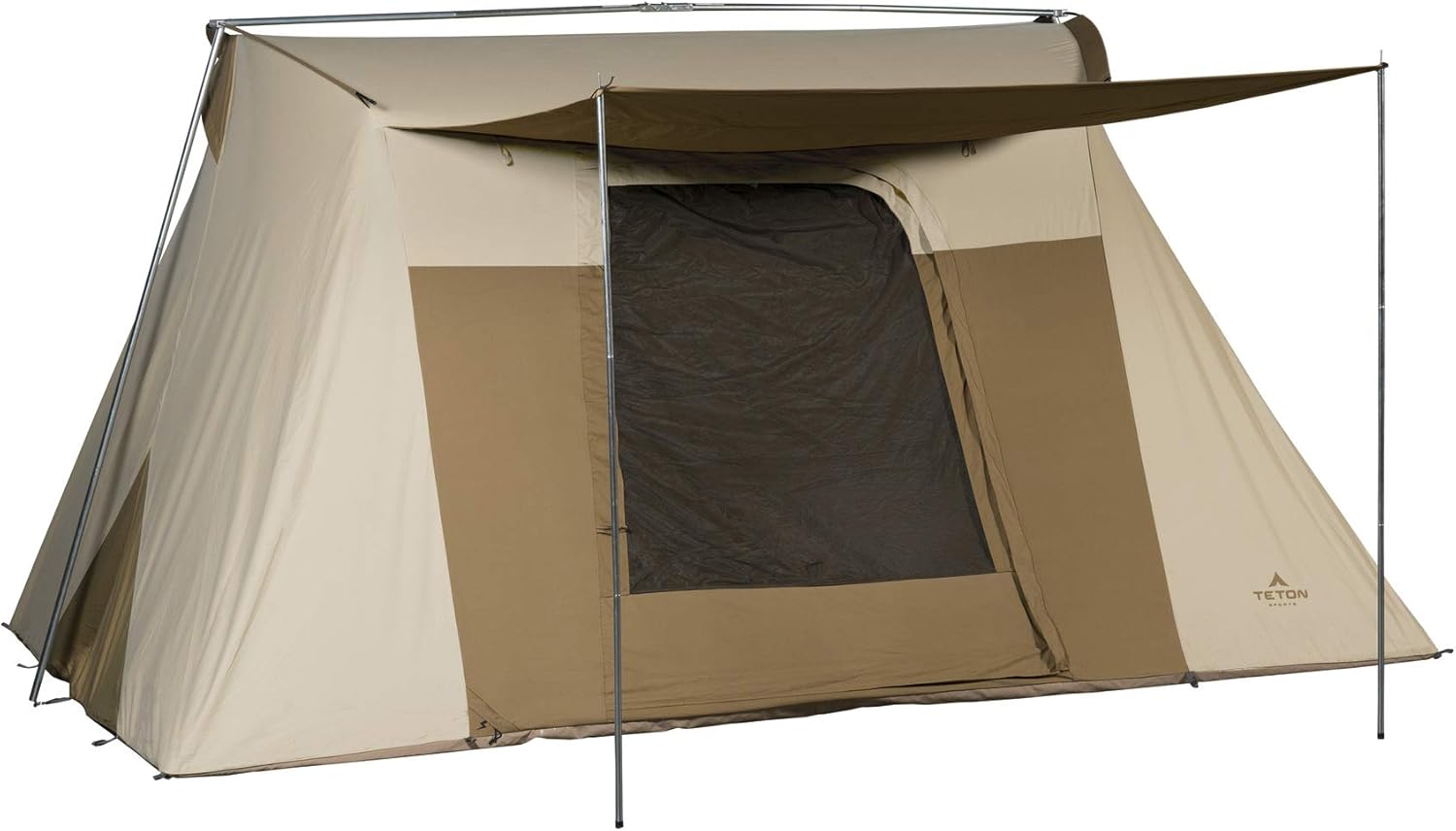 Teton Sports Canvas Tents, Tent for Family Camping in All Seasons, The Right Shelter for Your Base Camp, Waterproof