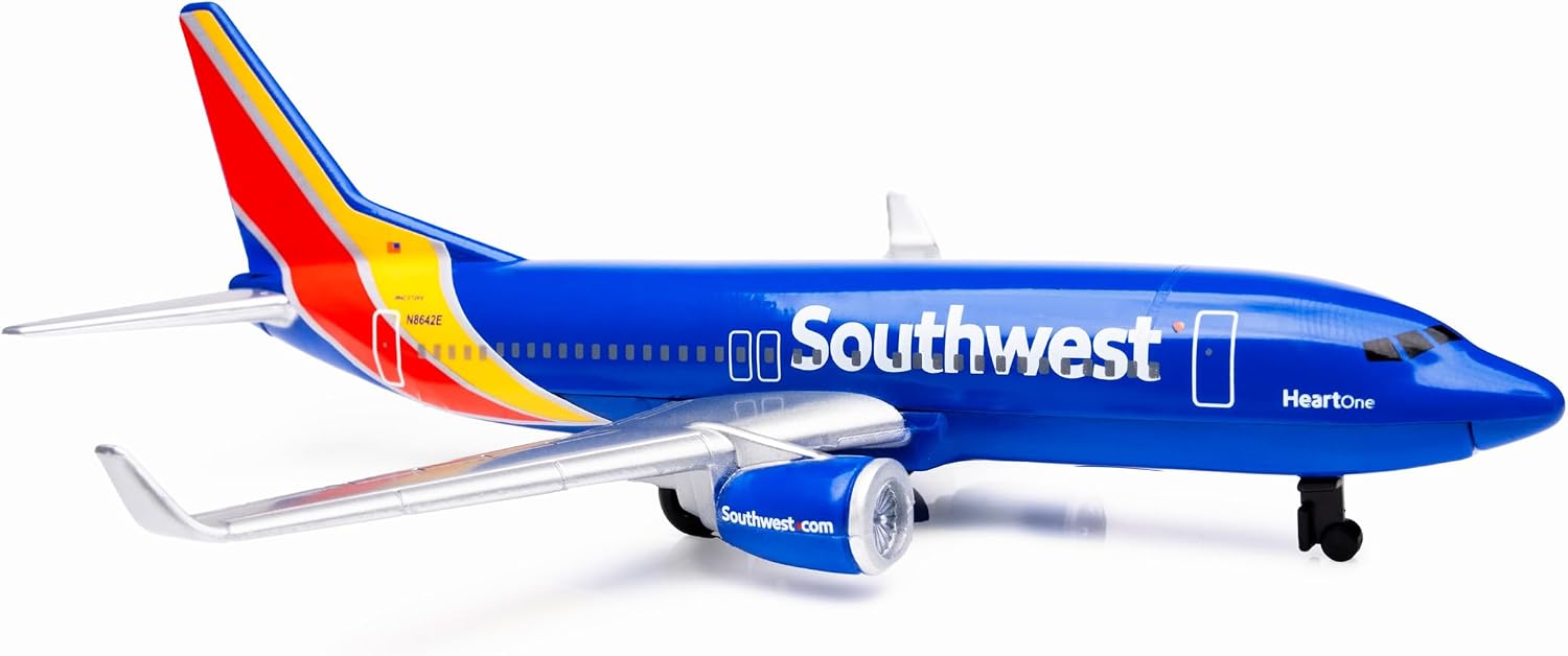 Daron Southwest Airlines Die-Cast Model Airplane Toy