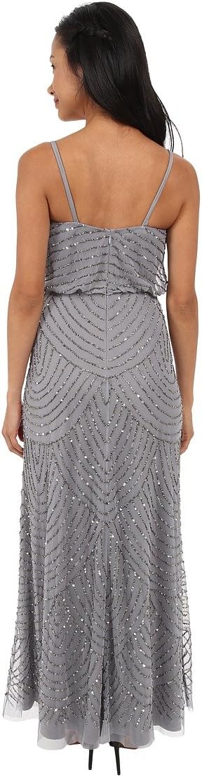 Adrianna Papell Women's Long Blouson Dress