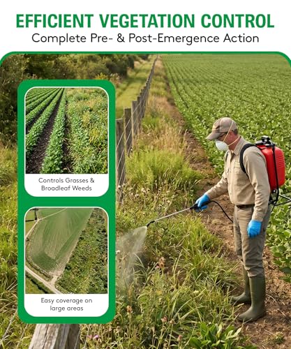 ALLIGARE SFM 75 Weed Killer - Broad-Spectrum Pre- and Post-Emergent Weed Killer for Forestry, Rights-of-Way, Industrial & Non-Crop Sites - Low Use Rates, Residual Performance - 3 lb