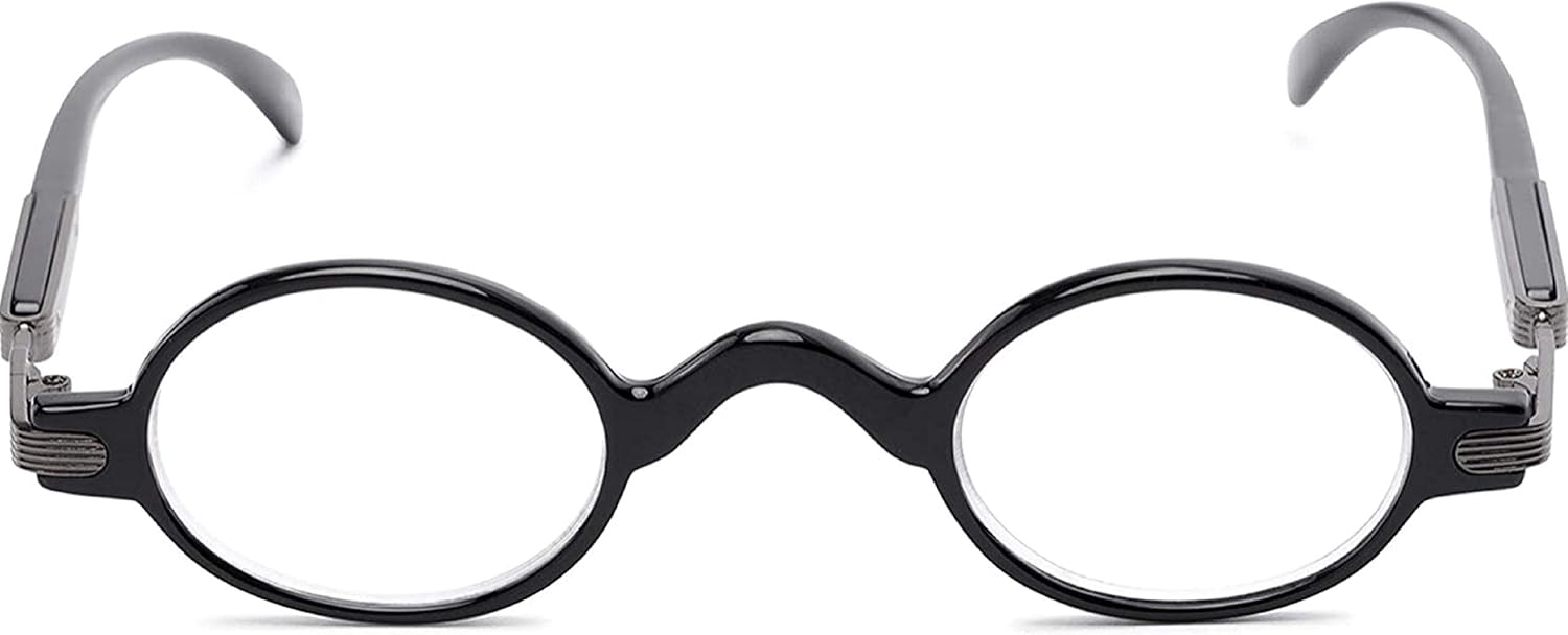 The Potter Unisex Reader, Metal Round Vintage Spring Hinge Reading Glasses for Men and Women + 1.50 (2 Tortoise)