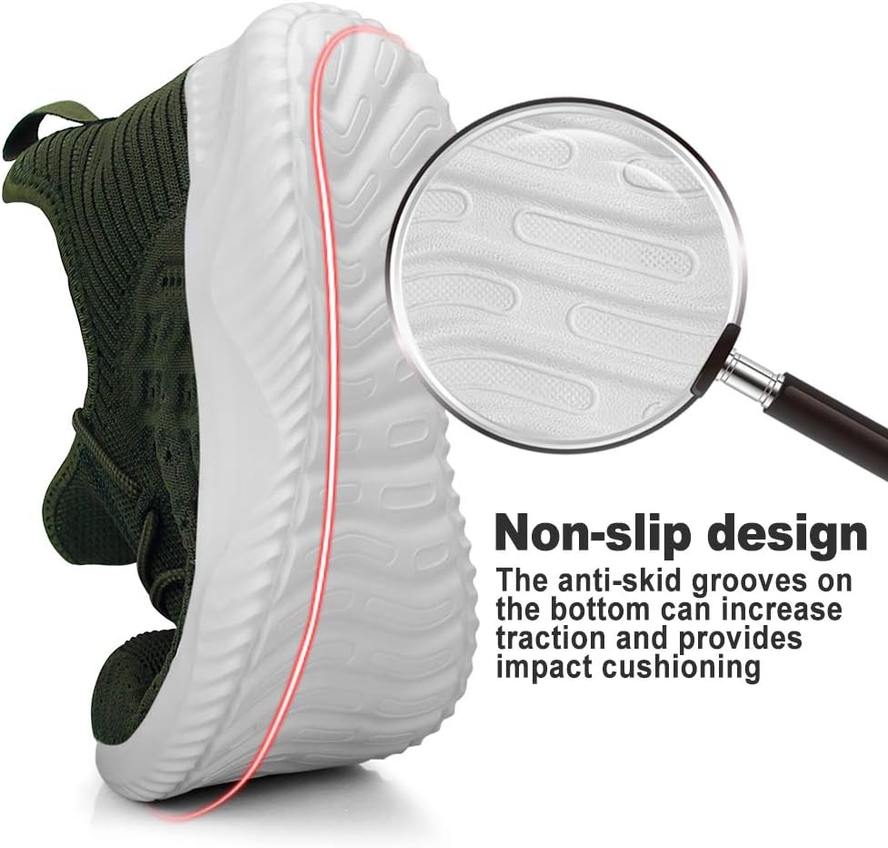 Feethit Mens Slip On Walking Shoes Mens Running Shoes Tennis Sneakers