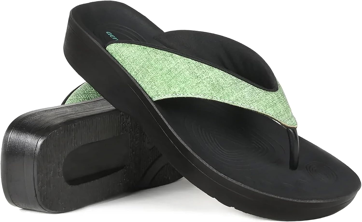 AEROTHOTIC Comfortable Arch Support Flip Flops for Women Orthotic Sandals