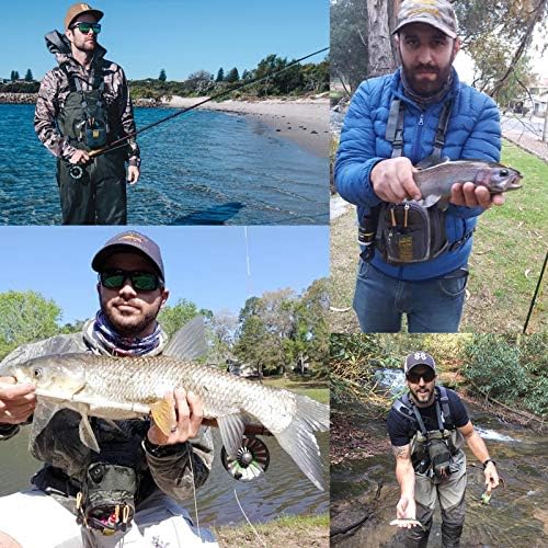 M MAXIMUMCATCH Maxcatch Fly Fishing Chest Bag Lightweight Chest Pack Fly Fishing Pouch