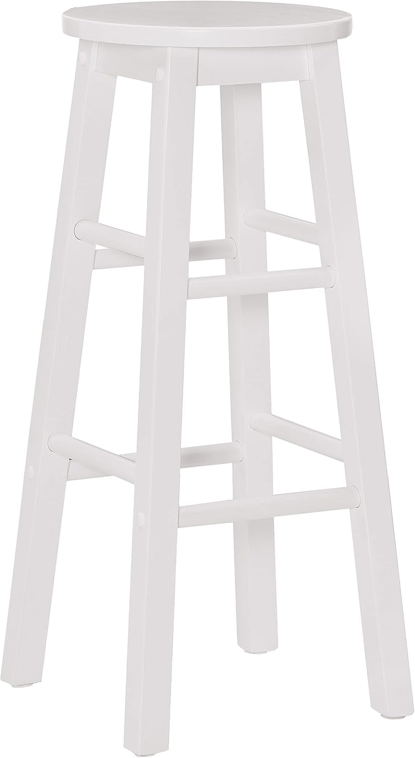 Linon 29-Inch Barstool With Round Seat
