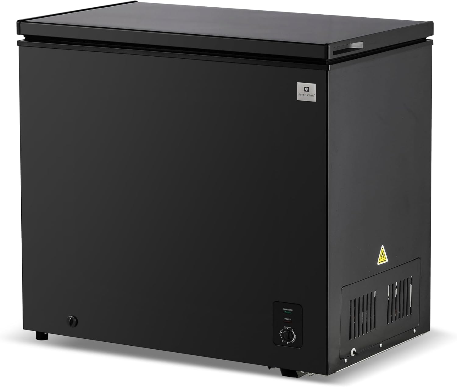 Arctic Chef, 7 Cu. Ft. Convertible Chest Freezer, Garage Ready Freezer or Refrigerator, Manual Defrost Chest Freezer with External Temperature Control
