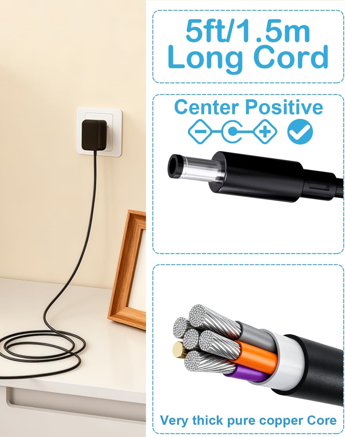 for Arcade 1up Power Cord