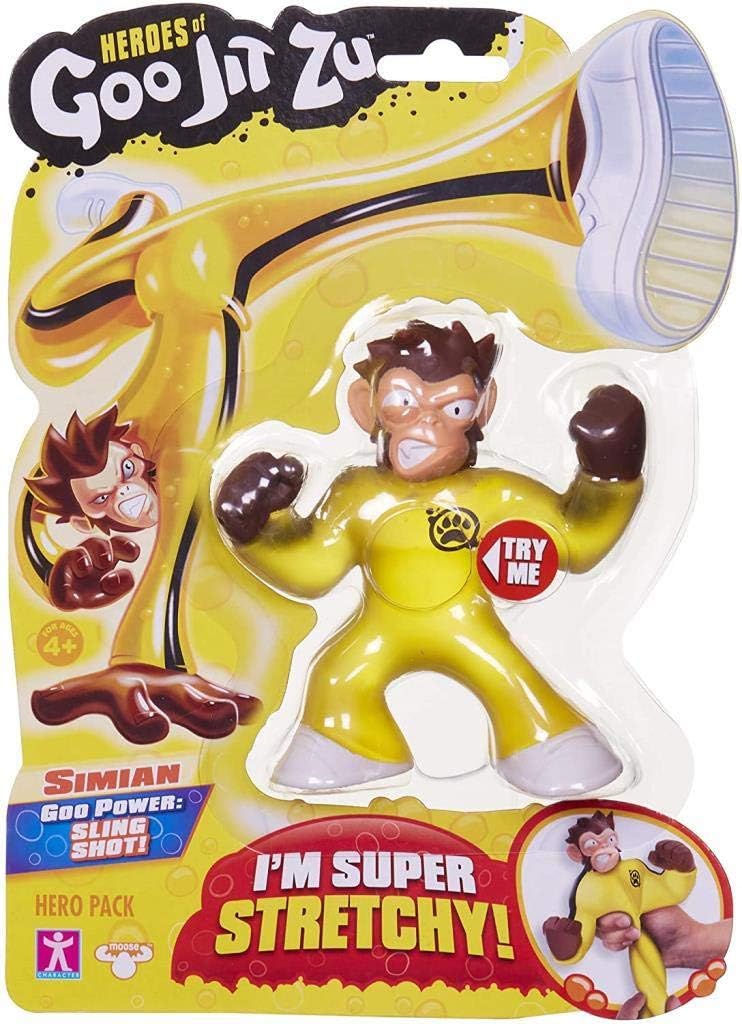 Heroes of Goo Jit Zu - Stretchy Monkey Action Figure, Simian