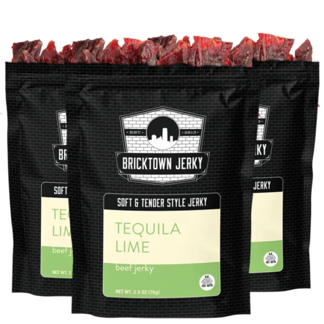 Honey Pepper Beef Jerky - Soft and Tender Style, High Protein, Low-Carb, Healthy Lean Meat Snack - Gourmet Beef Jerky, No Preservatives - 2.5 oz.
