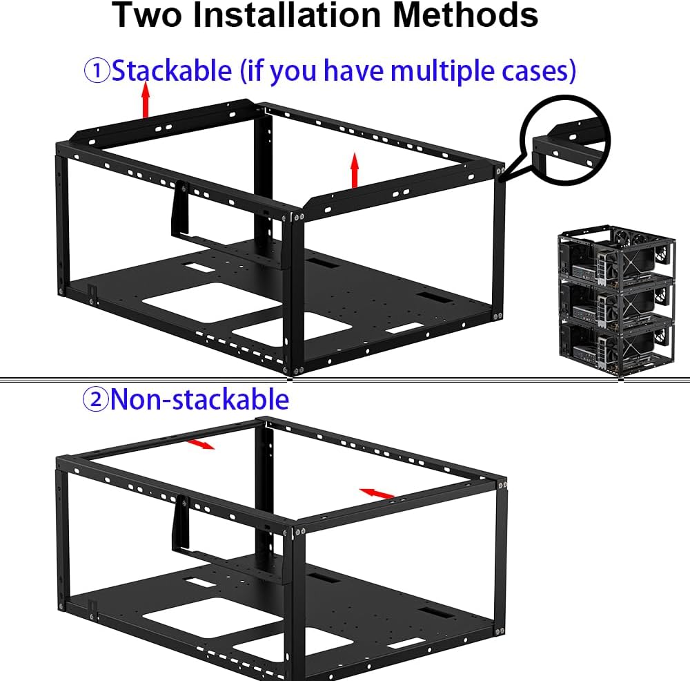 PC Test Bench, Open Air PC Case, Open Frame Computer Chassis
