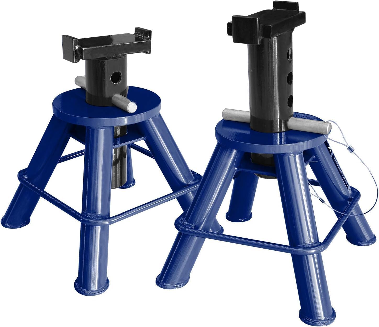 TCE TCE40753 Torin Steel Under Hoist Jack Stand: 3/4 Ton (1,500 lb) Capacity, Blue