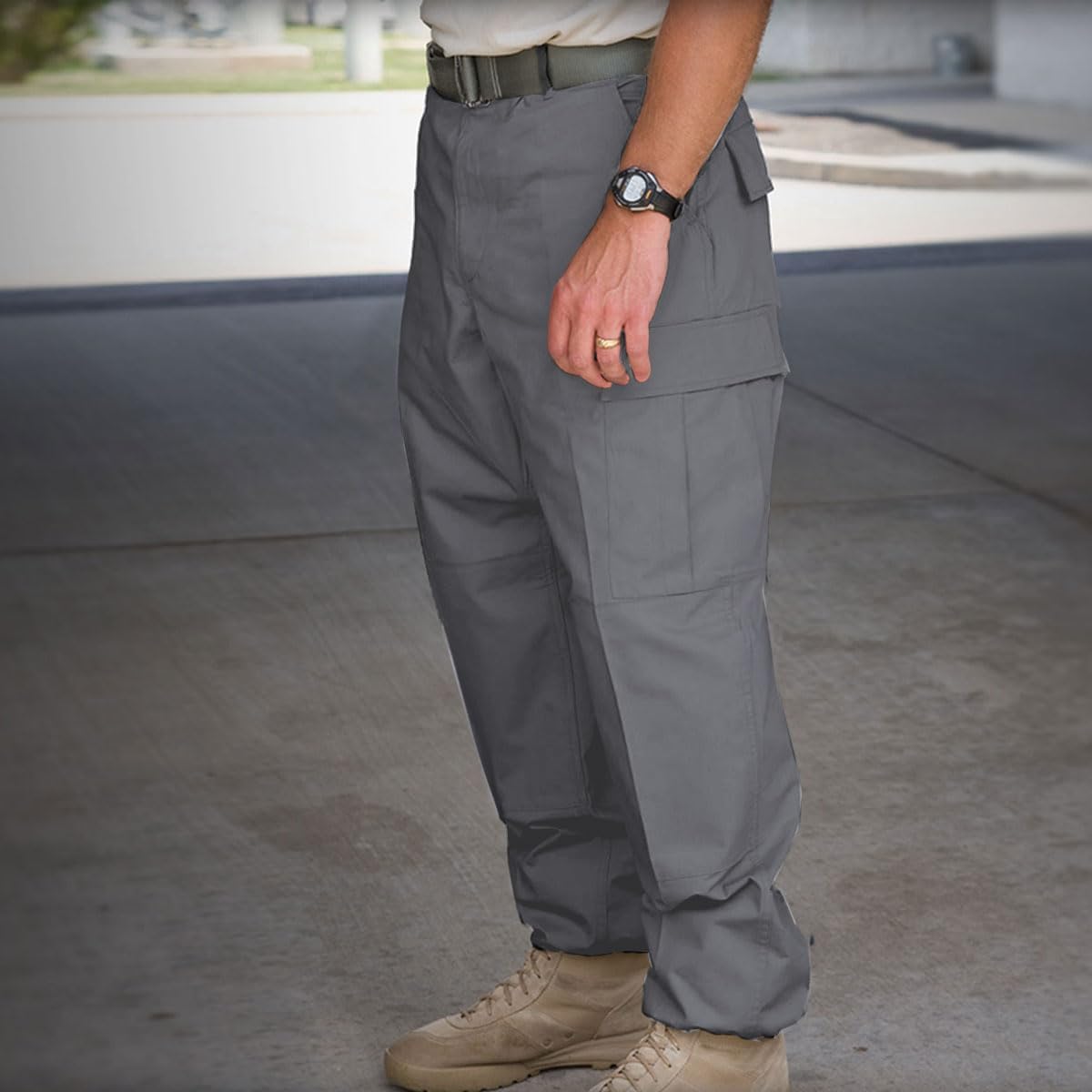 Propper Men's BDU Zipper Fly Battle Rip Cargo Uniform Pants