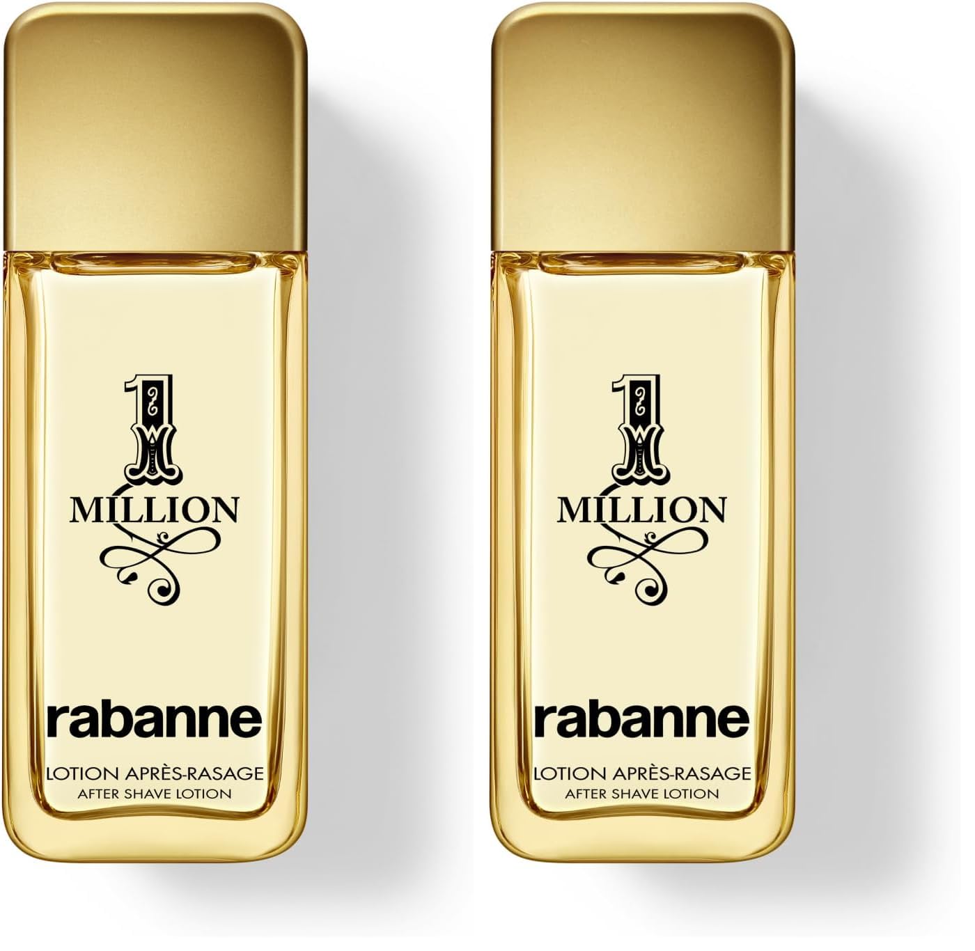 Rabanne 1 Million Aftershave Lotion for Men - Soothing Balm with Witch Hazel & Allantoin - Alcohol-Free Men's Aftershave with Spicy Leather Scent, 3.3 oz
