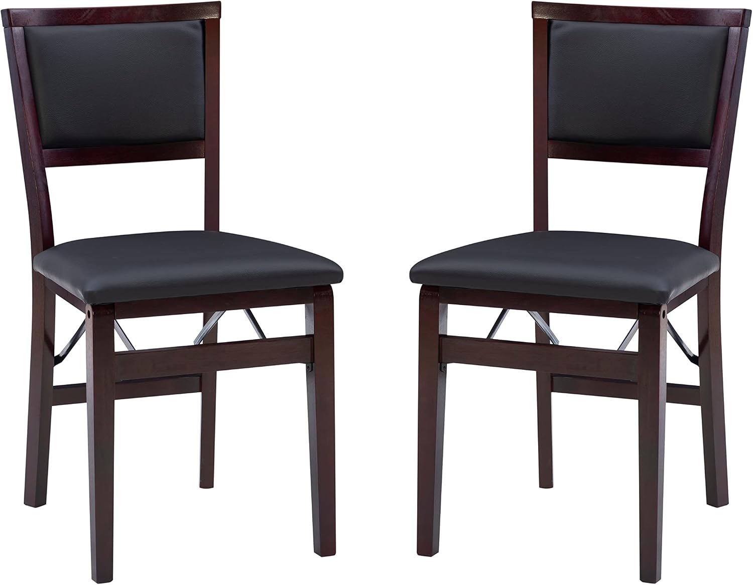 Linon Keira Pad Back Folding Bar Stool