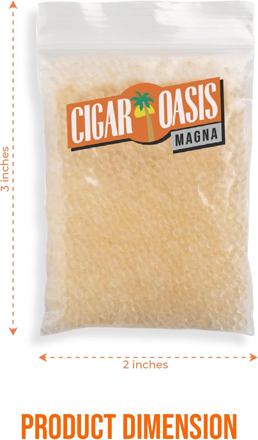 Cigar Oasis Magna Refill Water Beads - Optimal Humidor Solution for Stable Humidity, Compatible with Magna 3.0 and Older Models